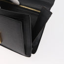 LOUIS VUITTON Epi Serie Dragonne Clutch Bag Black Noir M52612 LV Auth 174735-8