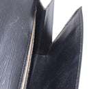 LOUIS VUITTON Epi Serie Dragonne Clutch Bag Black Noir M52612 LV Auth 174735-21