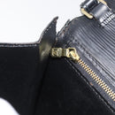 LOUIS VUITTON Epi Serie Dragonne Clutch Bag Black Noir M52612 LV Auth 174735-23