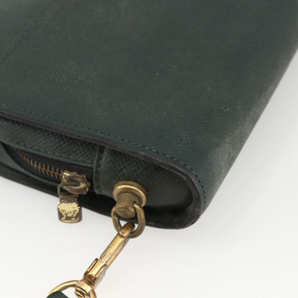 LOUIS VUITTON Taiga Baikal Clutch Bag Epicea M30184 LV Auth 174736