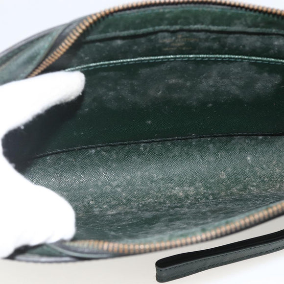 LOUIS VUITTON Taiga Baikal Clutch Bag Epicea M30184 LV Auth 174736