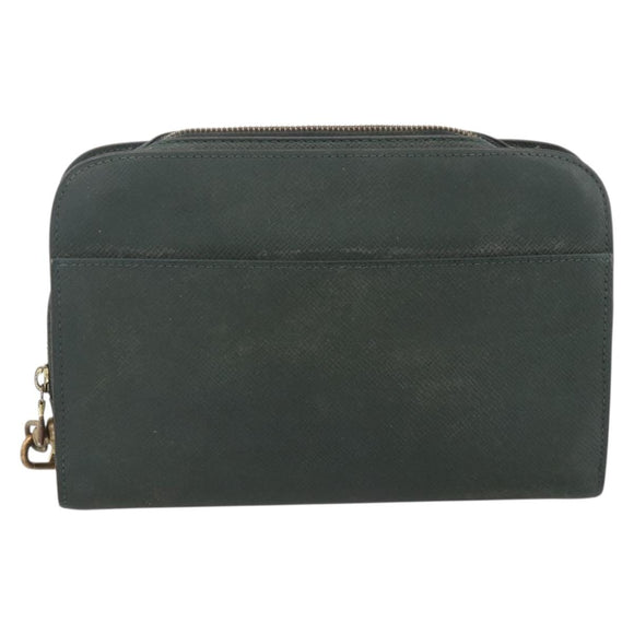 LOUIS VUITTON Taiga Baikal Clutch Bag Epicea M30184 LV Auth 174736