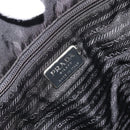PRADA Tote Bag Nylon Black Auth 174737-18