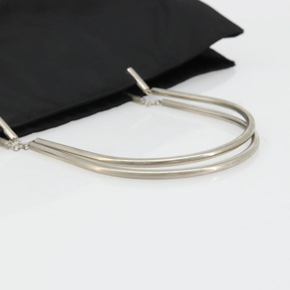 PRADA Tote Bag Nylon Black Auth 174737