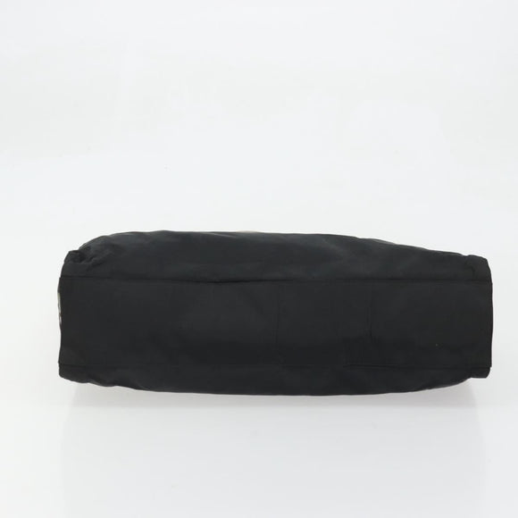 PRADA Tote Bag Nylon Black Auth 174737