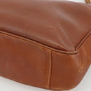 GUCCI Bamboo Hand Bag Leather 2way Brown Gold 001 123 1638 Auth 174741-15