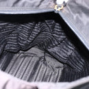 PRADA Tote Bag Nylon Black Auth 174743A-19