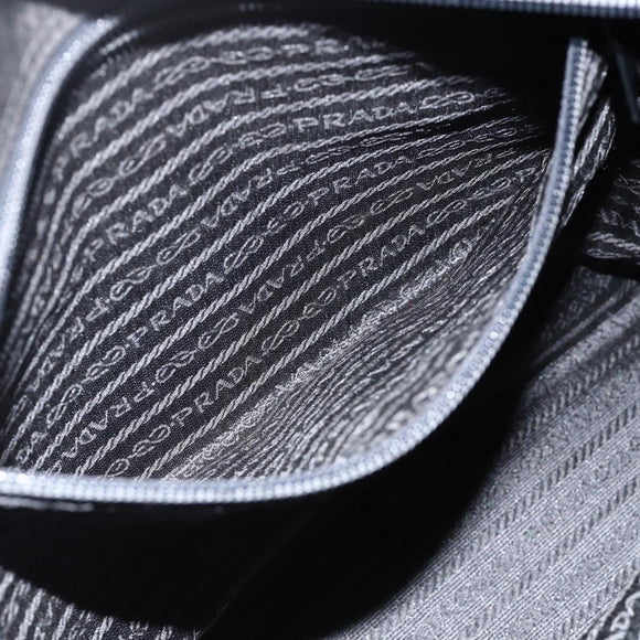 PRADA Tote Bag Nylon Black Auth 174743A