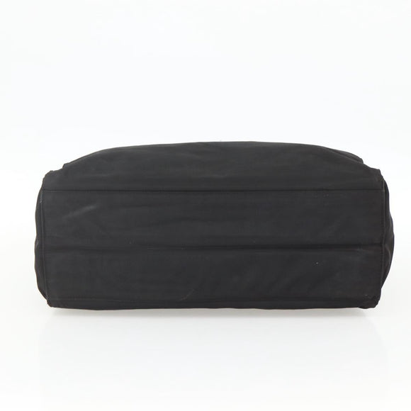 PRADA Tote Bag Nylon Black Auth 174743A