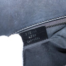 FENDI Backpack Leather Black Silver Auth 174752-25