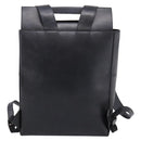 FENDI Backpack Leather Black Silver Auth 174752-3
