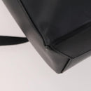 FENDI Backpack Leather Black Silver Auth 174752A-16