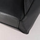 FENDI Backpack Leather Black Silver Auth 174752A-17