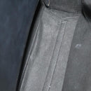 FENDI Backpack Leather Black Silver Auth 174752A-11