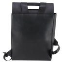 FENDI Backpack Leather Black Silver Auth 174752A-2