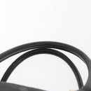 MCM Vicetos Logogram Hand Bag PVC Black Gold Auth 174753-8