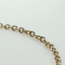 Jimmy Choo Chain Sequin Shoulder Bag Leather Gold Auth 174755A-8