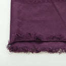 BVLGARI Logo Mania Scarf Silk Purple Auth 174756A-13