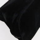 PRADA Hand Bag Velor Black Auth 174759A-16