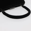 PRADA Hand Bag Velor Black Auth 174759A-7