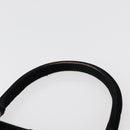 PRADA Hand Bag Velor Black Auth 174759A-8