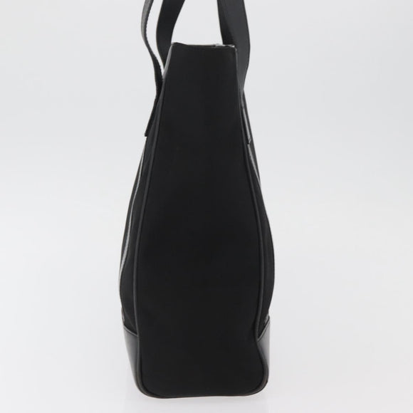 GUCCI Tote Bag Canvas Black 002 1705 0405 Auth 174760