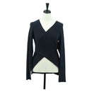 LOEWE Cross Knit Cashmere S Navy Auth 174763A-1