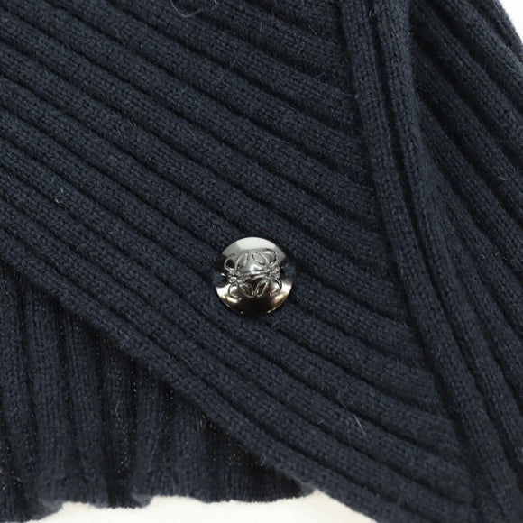 LOEWE Cross Knit Cashmere S Navy Auth 174763A