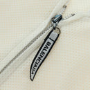 BALENCIAGA Short Sleeved Golf Jacket Polyester M White Auth 174764A-7