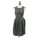 Christian Dior One Piece Tweed Beige Auth 174766A-1