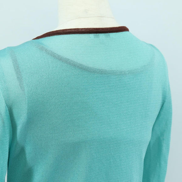 BALENCIAGA One Piece Dress And Jacket set Rayon Light Blue Auth 174767A