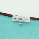 BALENCIAGA One Piece Dress And Jacket set Rayon Light Blue Auth 174767A-18