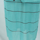 BALENCIAGA One Piece Dress And Jacket set Rayon Light Blue Auth 174767A-9