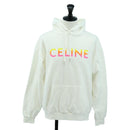 CELINE Hoody Cotton M White Auth 174768A-1