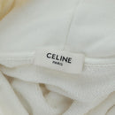 CELINE Hoody Cotton M White Auth 174768A-11