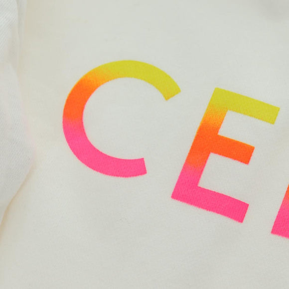 CELINE Hoody Cotton M White Auth 174768A
