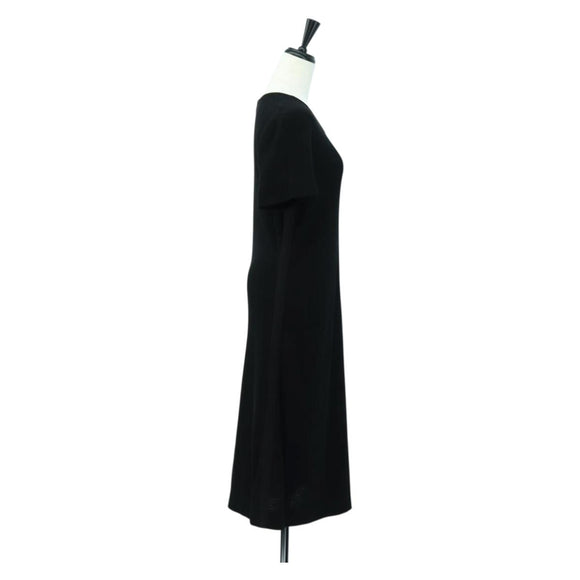 Salvatore Ferragamo One Piece Cotton M Black Auth 174769A