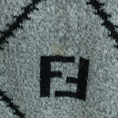 FENDI Zucca Canvas Knit Sweater Wool Gray Auth 174772A-2