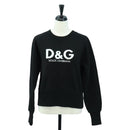 DOLCE&GABBANA Trainer Cotton Black Auth 174773A-1
