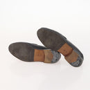 Salvatore Ferragamo Shoes Suede Leather 6 Set Brown Navy black Auth 174774-13