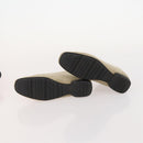 Salvatore Ferragamo Shoes Suede Leather 6 Set Brown Navy black Auth 174774-17