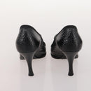PRADA Shoes Suede Leather 5 Set Brown black Auth 174775-15