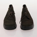PRADA Shoes Suede Leather 5 Set Brown black Auth 174775-18