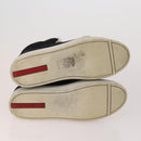 PRADA Shoes Suede Leather 5 Set Brown black Auth 174775-5