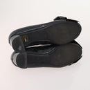 PRADA Shoes Suede Leather 5 Set Brown black Auth 174775-9