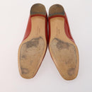 Salvatore Ferragamo Shoes Suede Leather 5 Set Brown Red black Auth 174776-5