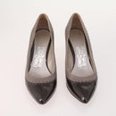 Salvatore Ferragamo Shoes Suede Leather 5 Set Brown Red black Auth 174776-6