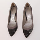Salvatore Ferragamo Shoes Suede Leather 5 Set Brown Red black Auth 174776-8
