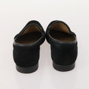 GUCCI Shoes Leather 4 Set Black Brown Auth 174779-11