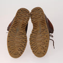 GUCCI Shoes Leather 4 Set Black Brown Auth 174779-5